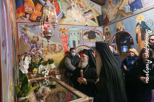 Η Μονή Αγάθωνος γιορτάζει το Σαββατοκύριακο την ανακομιδή του ιερού λειψάνου του Οσίου Βησσαρίωνος του Αγαθωνίτου.