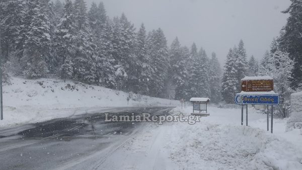 «Πολική φωτοβολίδα» φέρνει χιόνια ακόμη και δίπλα στη θάλασσα - Θα χιονίσει και σε περιοχές της Στερεάς Ελλάδας