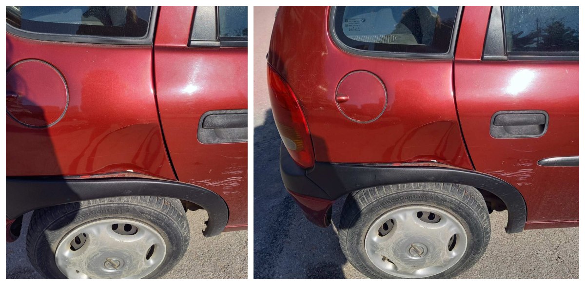 Ζημιά σε σταθμευμένο όχημα στη Λαμία