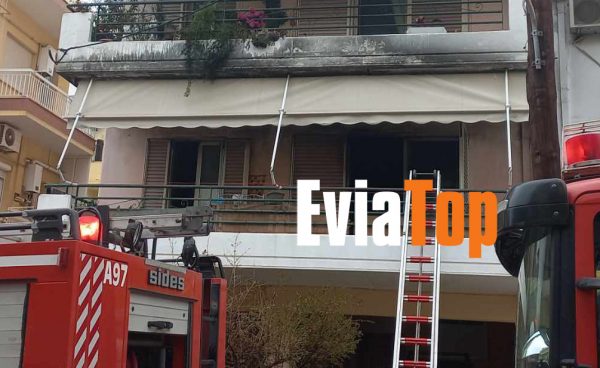 Πυρκαγιά σε διαμέρισμα από σόμπα υγραερίου (ΒΙΝΤΕΟ)