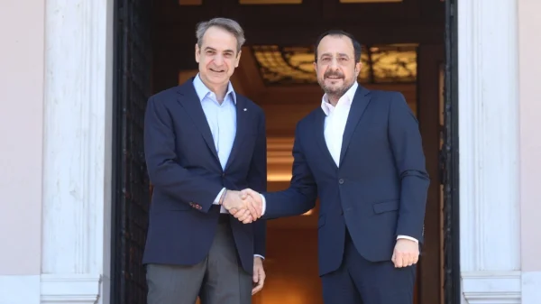 Μητσοτάκης: Οι εξελίξεις στο Κυπριακό και οι επενδύσεις στην ευρωπαϊκή άμυνα στο επίκεντρο της συνάντησης με τον Χριστοδουλίδη