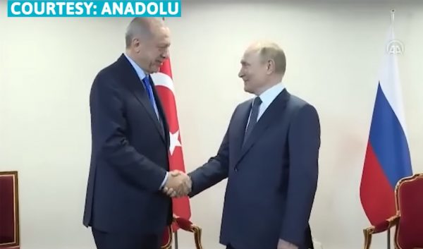 Τηλεφωνική επικοινωνία Ερντογάν-Πούτιν: Συζητήσαν για τη Μαύρη Θάλασσα, την Ουκρανία και τη Συρία