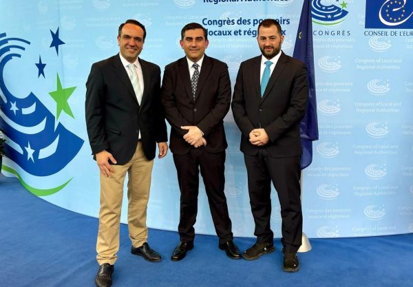 Στο Στρασβούργο ο Φάνης Σπανός για την 48η Σύνοδο της Ολομέλειας του Κογκρέσου Τοπικών και Περιφερειακών Αρχών του Συμβουλίου της Ευρώπης