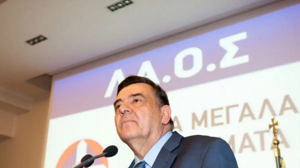 Ο ΛΑΟΣ διέγραψε τον Γιώργο Καρατζαφέρη από τα μητρώα του κόμματος