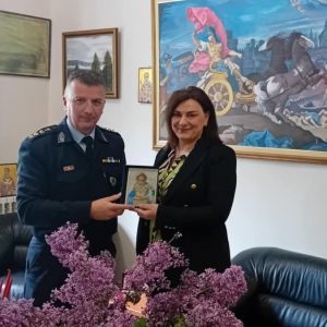 Ο νέος Αστυνομικός Διευθυντής Φθιώτιδας επισκέφθηκε τη Δήμαρχο Αμφίκλειας - Ελάτειας