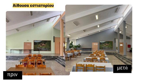 Εργασίες συντήρησης και αναβάθμισης στη Μαθητική Εστία του Δήμου Καρπενησίου