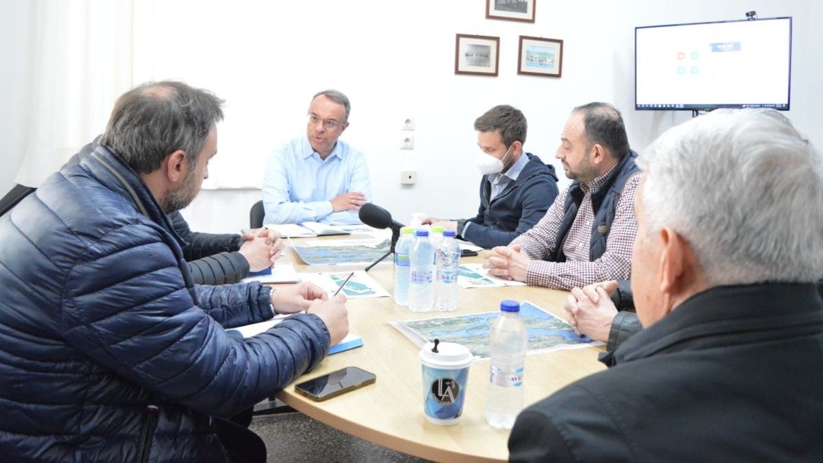 Στο Λιμενικό Ταμείο Φθιώτιδας ο Χρήστος Σταϊκούρας