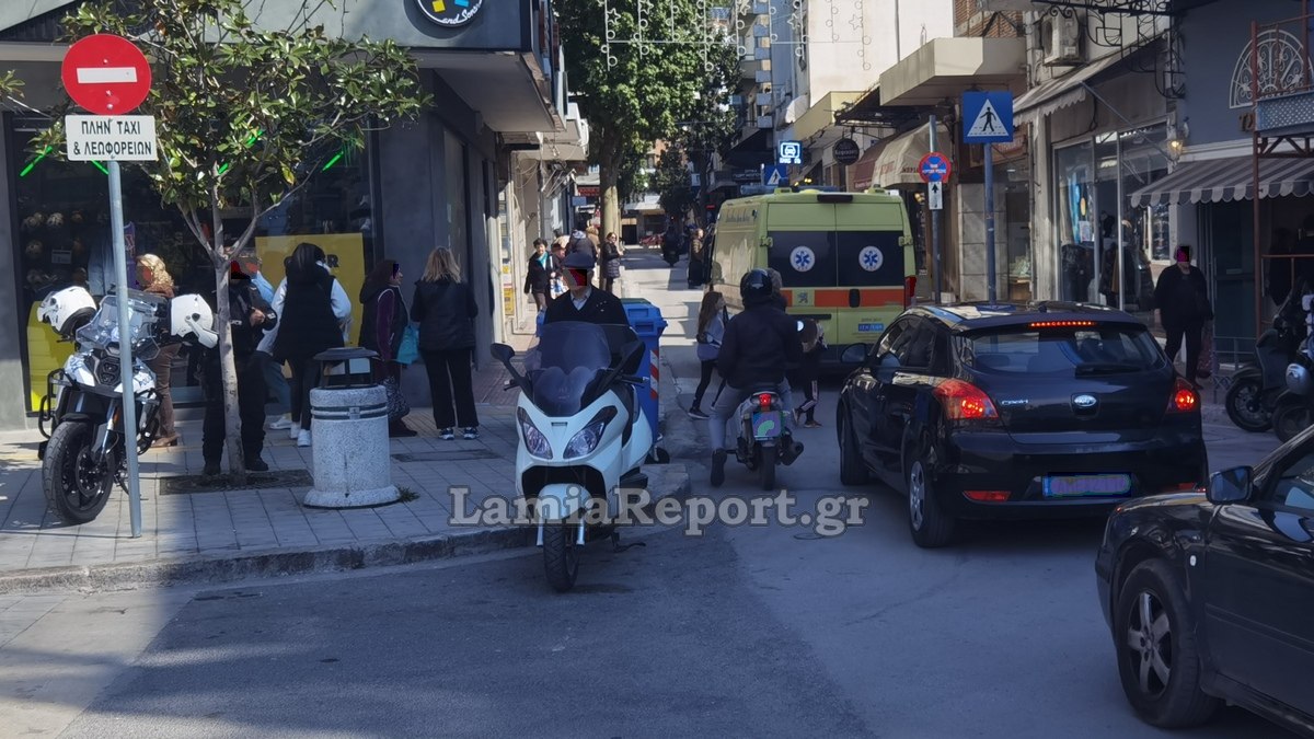 Λαμία: Χωρίς τις αισθήσεις του άνδρας μετά από χρήση ναρκωτικών στο κέντρο της πόλης