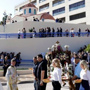Η περιφορά του Επιταφίου στο Γενικό Νοσοκομείο Λαμίας (ΒΙΝΤΕΟ)