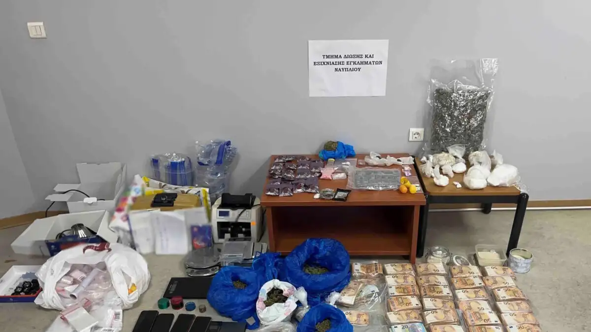 Αργολίδα: Μετανιωμένος δηλώνει ο πρώην ποδοσφαιριστής για την εμπλοκή του στην υπόθεση του κυκλώματος που διακινούσε κοκαΐνη