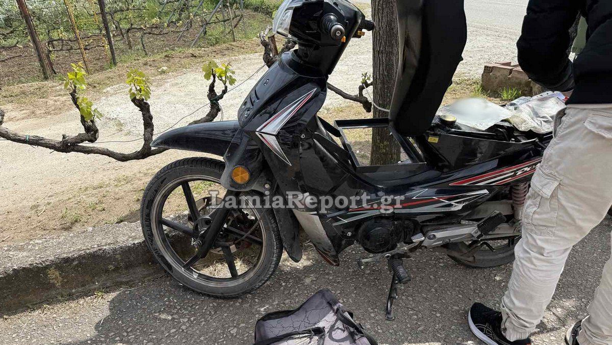 Δύο τροχαία με μηχανάκια το μεσημέρι στη Λαμία (ΦΩΤΟ)