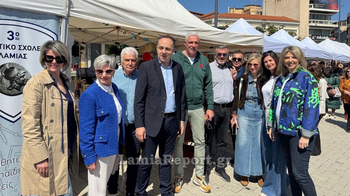 Οι μαθητές των σχολείων της Λαμίας δημιούργησαν το 3ο Φιλανθρωπικό Πασχαλινό Παζάρι (ΒΙΝΤΕΟ-ΦΩΤΟ)