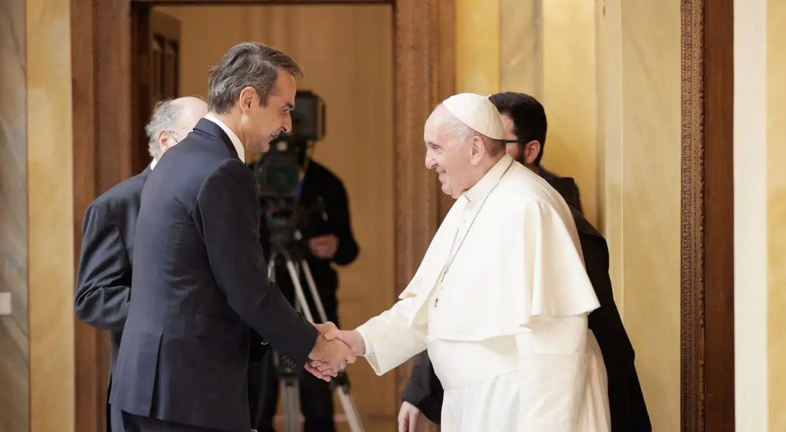 Κυριάκος Μητσοτάκης για Πάπα Φραγκίσκο: «Οι πιστοί της Ρωμαιοκαθολικής Εκκλησίας θρηνούν την απώλεια του θρησκευτικού ηγέτη τους»