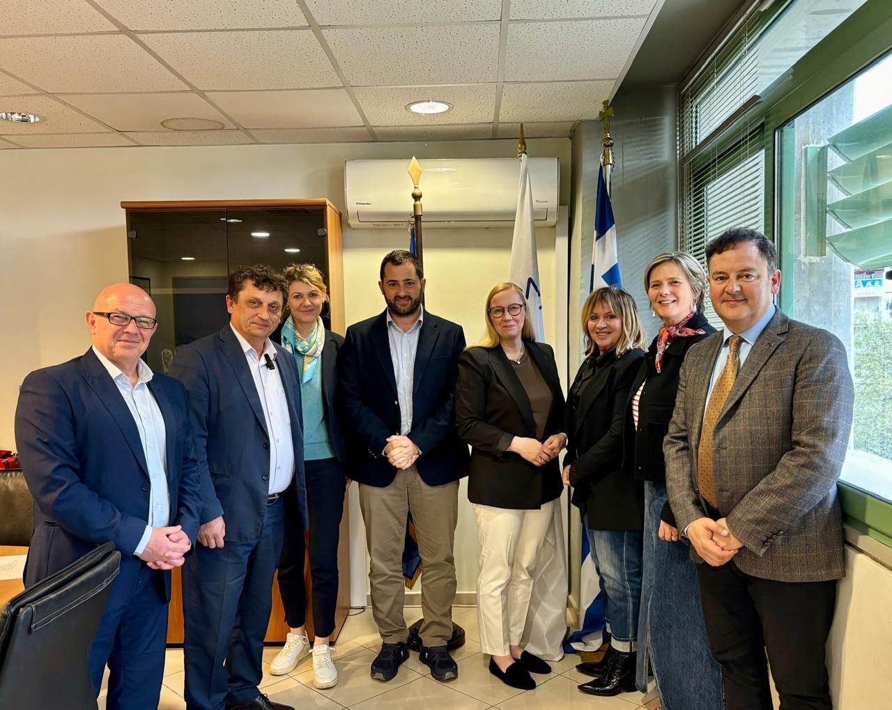 Ο Περιφερειάρχης Φάνης Σπανός συναντήθηκε στη Λιβαδειά με αντιπροσωπεία του Κογκρέσου του Συμβουλίου της Ευρώπης