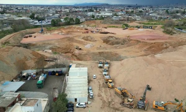 Βοτανικός: Προχωρούν οι εργασίες για το νέο γήπεδο του Παναθηναϊκού – Υψώθηκε η πράσινη σημαία