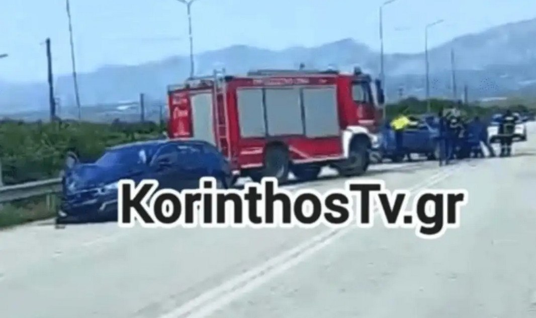 Σοβαρό τροχαίο στην Αργολίδα με 2 τραυματίες: Αυτοκίνητο συγκρούστηκε με αγροτικό στη Ε. Ο. Ναυπλίου – Μυκηνών