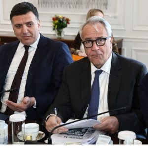 Συνάντηση Βορίδη - Κικίλια για την εθνική στρατηγική αποτροπής της παράνομης μετανάστευσης