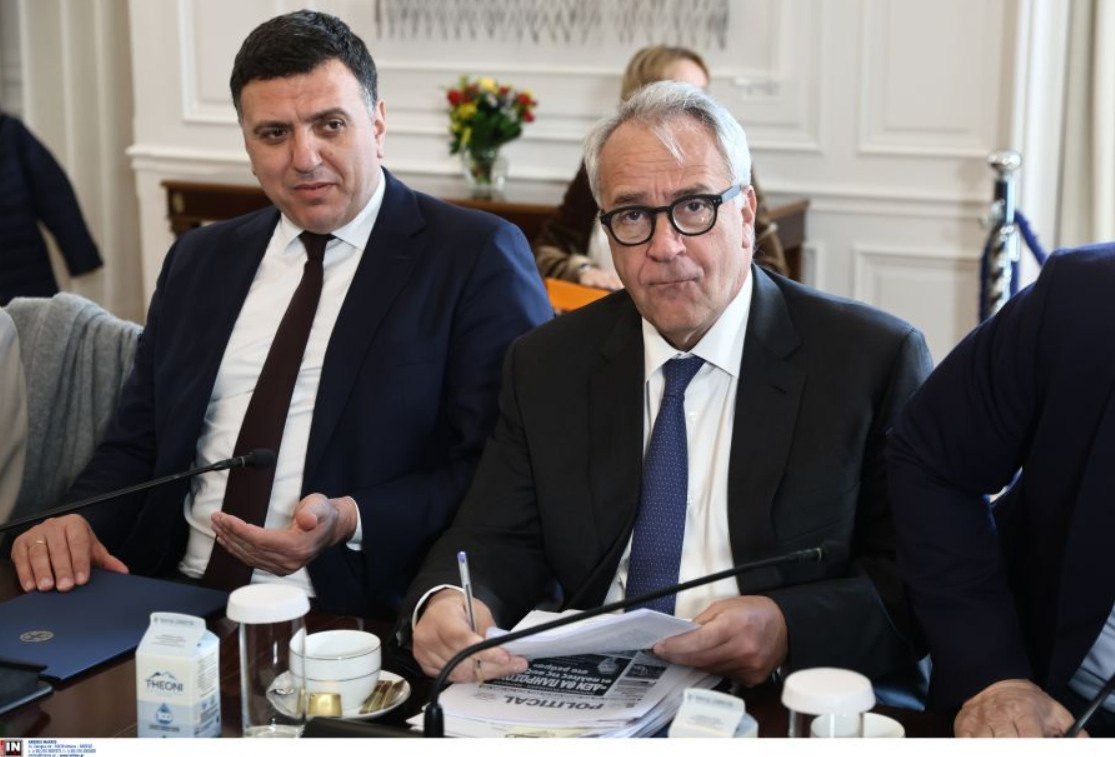 Συνάντηση Βορίδη - Κικίλια για την εθνική στρατηγική αποτροπής της παράνομης μετανάστευσης