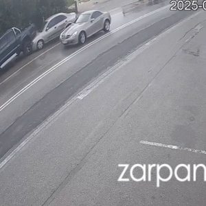 Χανιά: Έκανε αναστροφή, προκάλεσε τροχαίο και έφυγε... χαλαρός (Βίντεο)