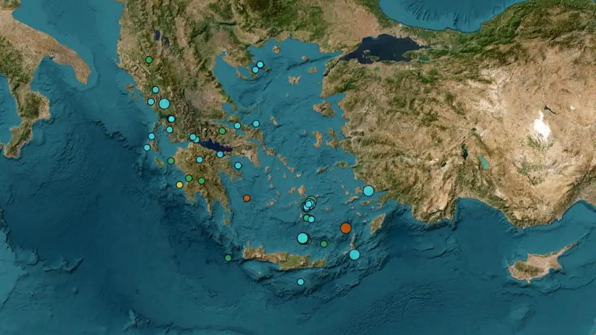 Σεισμός 3,5 Ρίχτερ ανοιχτά της Κω