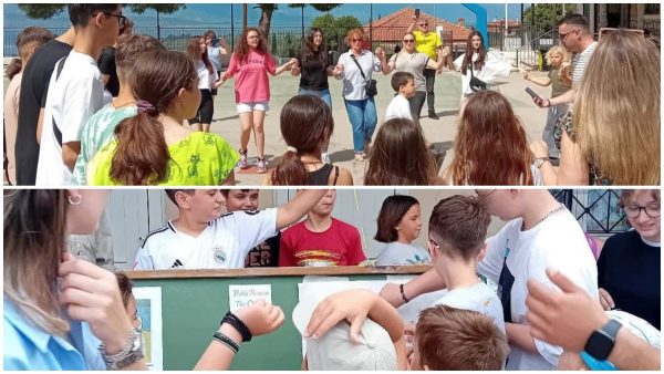 Το 1ο Δημοτικό Σχολείο Εχιναίων φιλοξένησε μαθητές από το εξωτερικό