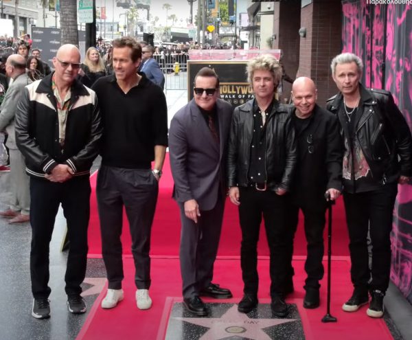 Οι Green Day απέκτησαν αστέρι στη Λεωφόρο της Δόξας στο Χόλιγουντ – Δείτε το βίντεο