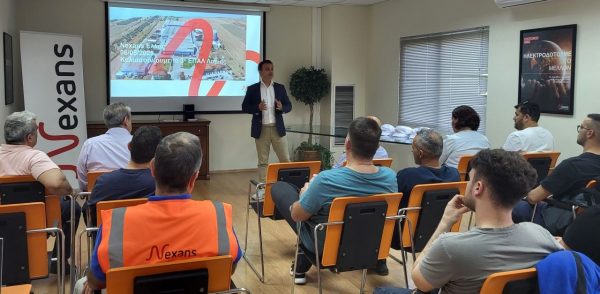 Η "Nexans Ελλάς" υποδέχτηκε το 3ο ΕΠΑ.Λ. Λαμίας