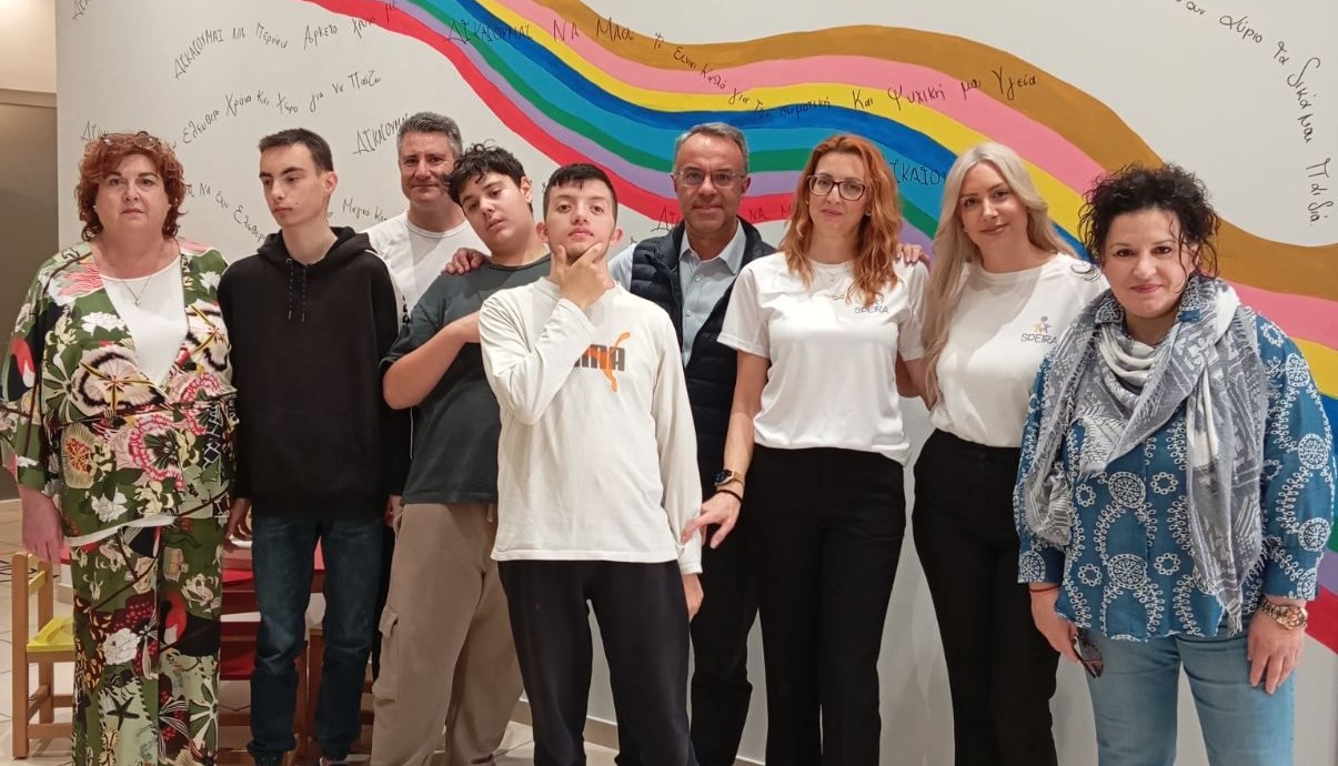 Ο Χρήστος Σταϊκούρας επισκέφθηκε το Διεπιστημονικό Κέντρο Ειδικών Θεραπειών Speira