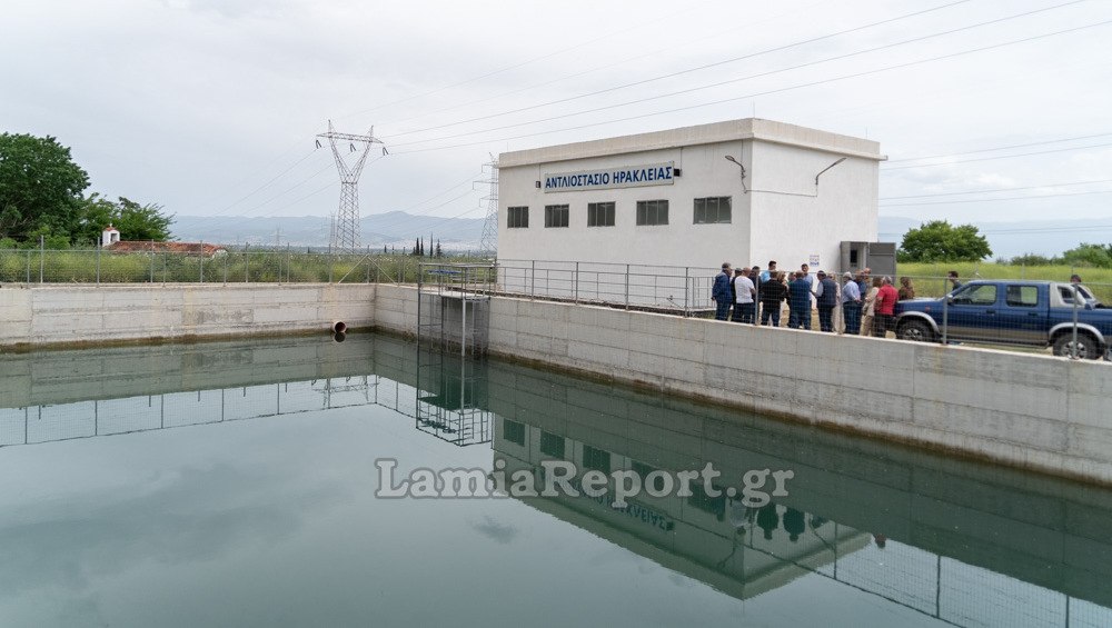 Παραλήφθηκε και επίσημα από την Περιφέρεια Στερεάς το αρδευτικό έργο Ηράκλειας