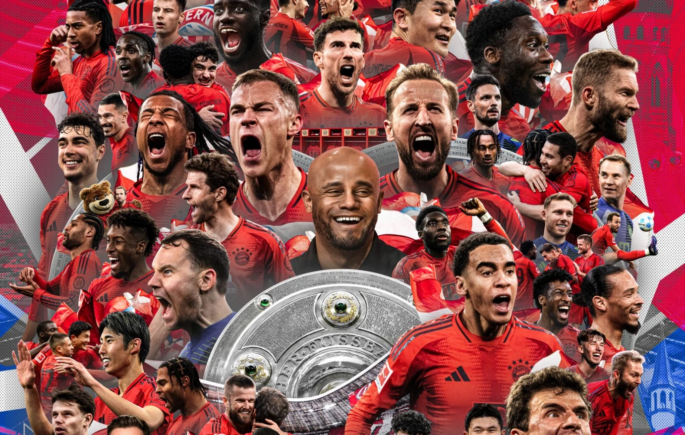 Bundesliga: Πρωταθλήτρια για 34η φορά η Μπάγερν Μονάχου – Πρώτος τίτλος για τον Κέιν