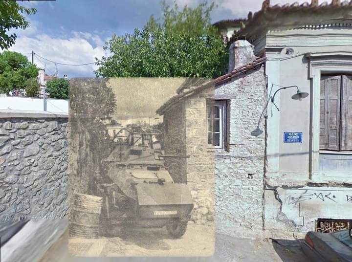 Απρίλιος 1941: Γερμανικά τεθωρακισμένα μπαίνουν στη Λαμία (ΒΙΝΤΕΟ)