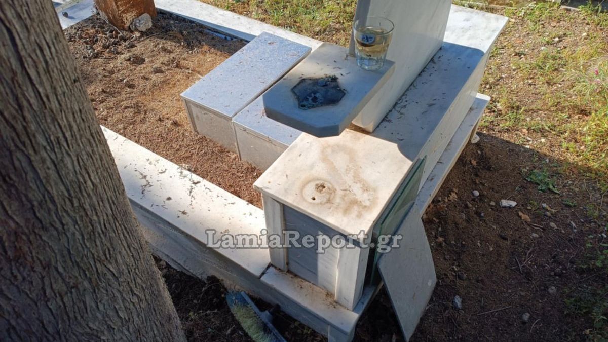 Επιδρομή κλεφτών στο νεκροταφείο της Άγναντης - Δεν άφησαν καντήλι για καντήλι (ΦΩΤΟ)