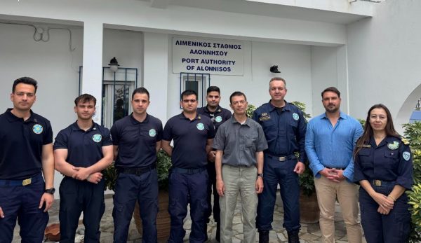 Επίσκεψη Κλιμακίου της ΕΠΛΣ Θεσσαλίας - Φθιώτιδας - Σποράδων στο Λιμενικό Σταθμό Αλοννήσου