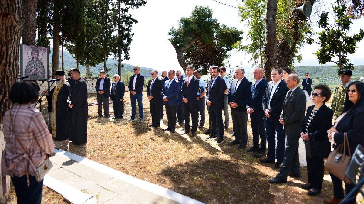 Ο Δήμος Λαμιέων τίμησε τη Μάχη της Ταράτσας (ΦΩΤΟ)