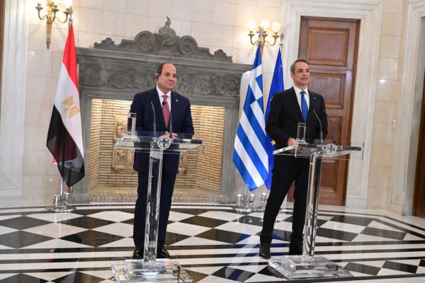 Κυριάκος Μητσοτάκης – Αλ Σίσι: Live οι κοινές δηλώσεις του πρωθυπουργού με τον Πρόεδρο της Αιγύπτου
