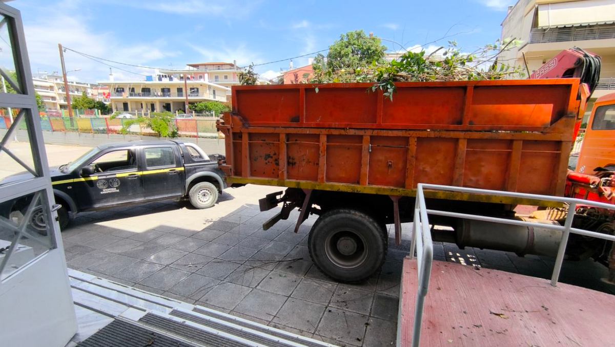 Δήμος Λαμιέων: Κυριακάτικη παρέμβαση και καθαρισμός σε σχολεία