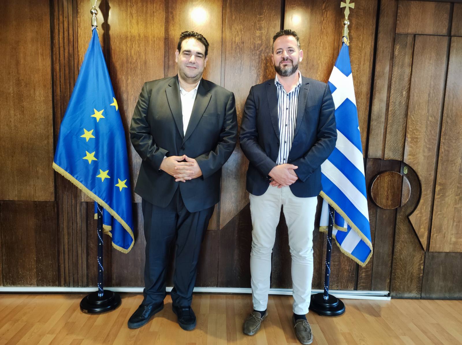 Συνάντηση του Δημάρχου Καρπενησίου με τον Υπουργό Εσωτερικών