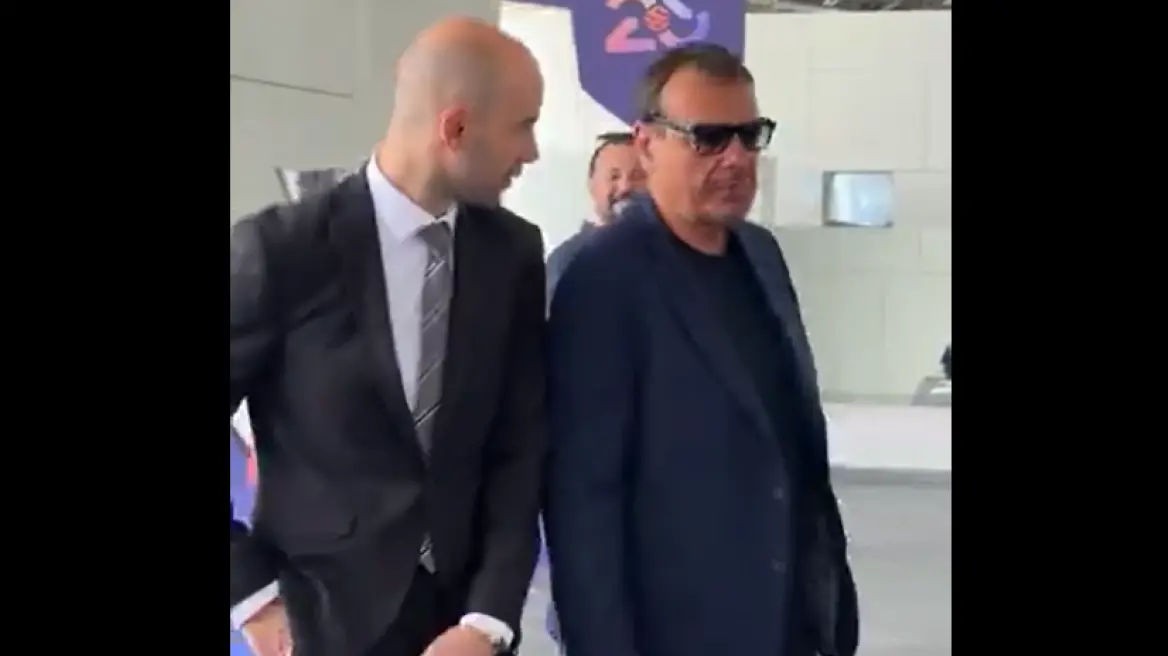 Final 4 Euroleague: Το «πηγαδάκι» Σπανούλη - Αταμάν πριν τη συνέντευξη τύπου στο Άμπου Ντάμπι