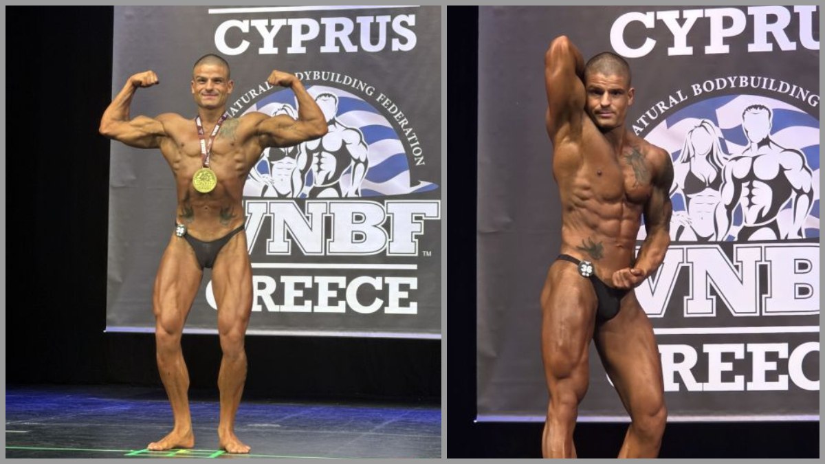 Την 1η θέση κατέκτησε ο Λαμιώτης Στέργιος Γερασίμου σε αγώνες bodybuilding!