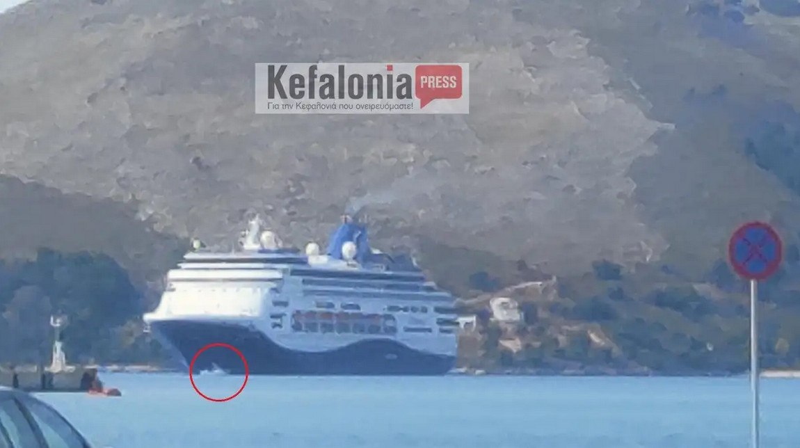 Κεφαλονιά: Χωρίς ρεύμα το Αργοστόλι λόγω κρουαζιερόπλοιου – Προκάλεσε ζημιά σε υποθαλάσσιο καλώδιο