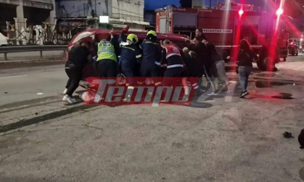 Πάτρα: Σε κρίσιμη κατάσταση νοσηλεύεται στη ΜΕΘ Ιωαννίνων ο 42χρονος που καταπλακώθηκε από το αυτοκίνητό του