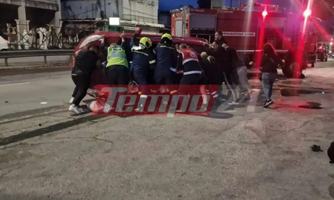 Πάτρα: Σε κρίσιμη κατάσταση νοσηλεύεται στη ΜΕΘ Ιωαννίνων ο 42χρονος που καταπλακώθηκε από το αυτοκίνητό του