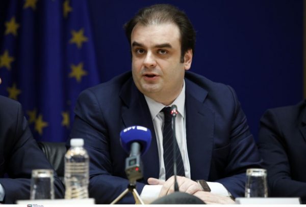 Κυρ. Πιερρακάκης στο ΤΕΕ - Συζήτηση με τον πρόεδρο Γ. Στασινό για το θέμα της στέγης