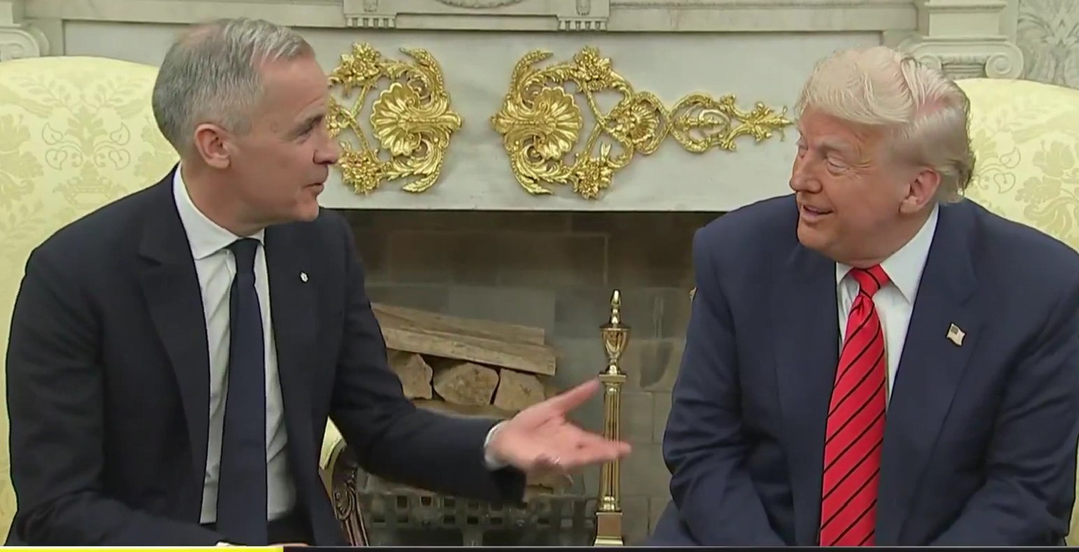 Επεισοδιακή συνάντηση στον Λευκό Οίκο: Κάποια μέρη δεν πωλούνται, λέει ο Καναδός πρωθυπουργός - Ποτέ μη λες ποτέ, απαντά ο Τραμπ