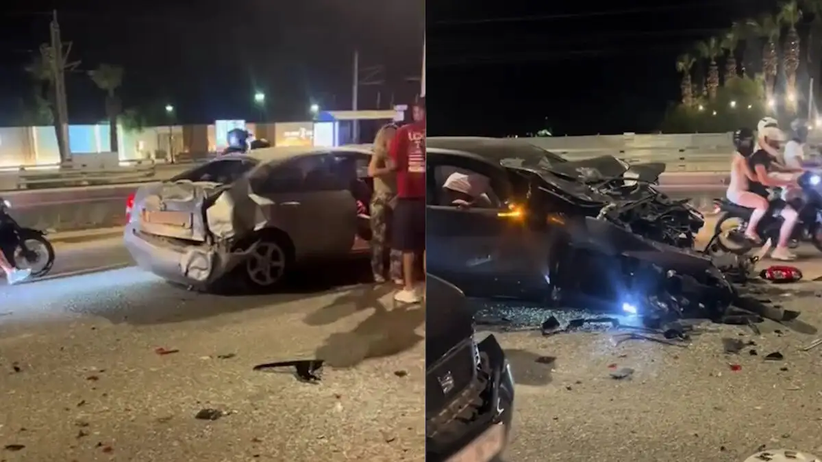 Άλιμος: Βίντεο από την στιγμή της καραμπόλας με 7 αυτοκίνητα στην Λεωφόρο Ποσειδώνος