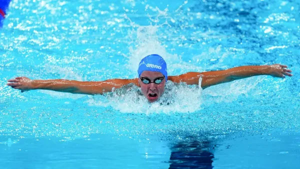 H Γεωργία Δαμασιώτη κατέκτησε το χρυσό μετάλλιο στα 200 μέτρα πεταλούδα στο Ευρωπαϊκό κολύμβησης Κ23