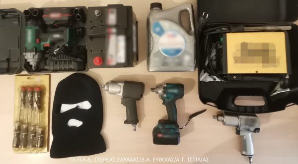 Παραβίαζε πόρτες συνεργείων και έκλεβε εργαλεία
