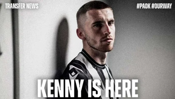 O ΠΑΟΚ ανακοίνωσε τον Τζόντζο Κένι, υπέγραψε για τέσσερα χρόνια στους Θεσσαλονικείς ο Άγγλος