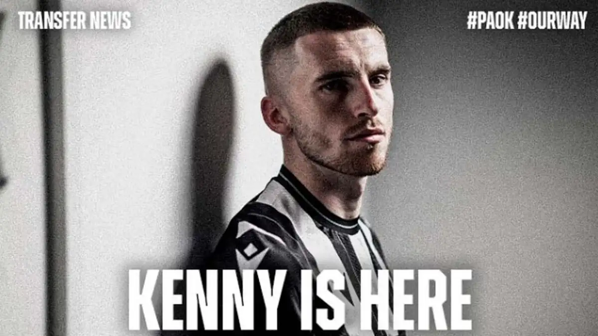 O ΠΑΟΚ ανακοίνωσε τον Τζόντζο Κένι, υπέγραψε για τέσσερα χρόνια στους Θεσσαλονικείς ο Άγγλος