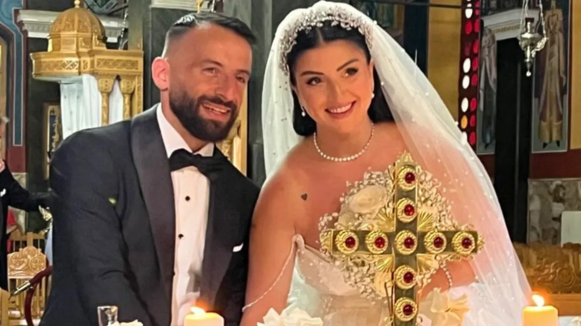 Μανώλης Σιώπης: Παντρεύτηκε την Ειρήνη Ντέλια ο παίκτης του Παναθηναϊκού - Δείτε βίντεο